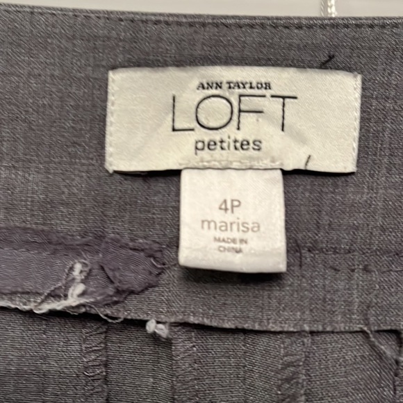 Loft gray pants - Picture 3 of 6